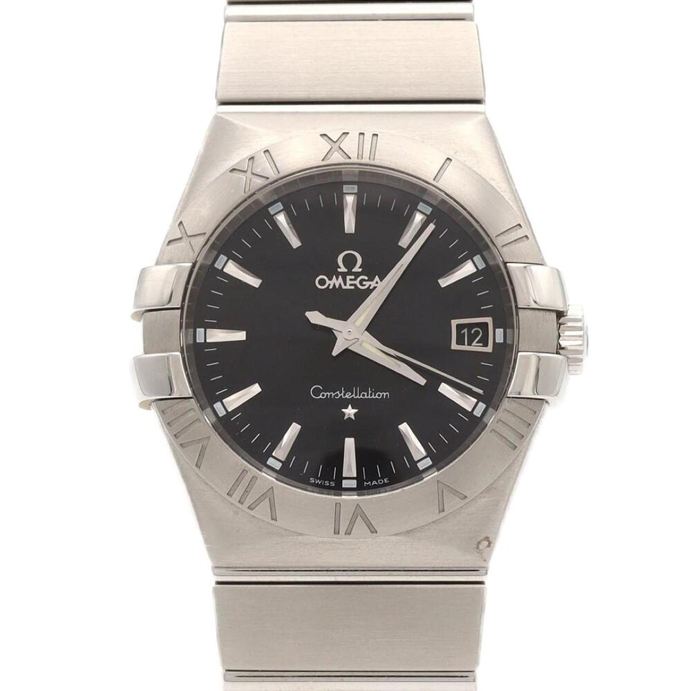 Omega Constellation Brushed 123.10.35.60.01.001 Stainless Steel Quartz Watch